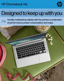 HP Chromebook 14 Laptop, Intel Celeron N4120, 4 GB RAM, 64 GB eMMC, 14" HD Display,