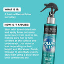 Volume Lift Fine to Full Blow-Out Spray for Fine Hair, Safe for Color-Treated Hair