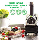 Deluxe Vegan Non-Dairy Frozen Fruit Soft Serve Dessert Maker BPA Free