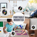 CD Player Portable Bluetooth Desktop CD Player for Home with Timer Built-in HiFi Speaker