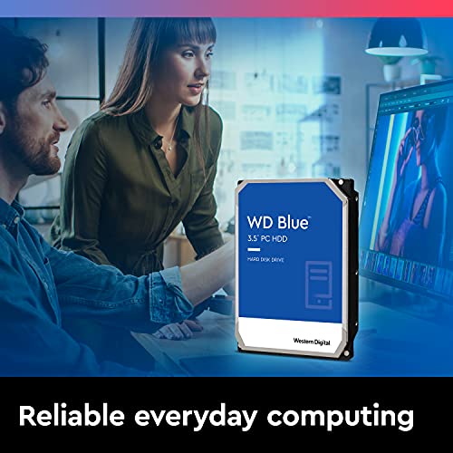 4TB WD Blue PC Internal Hard Drive HDD - 5400 RPM, SATA 6 Gb/s, 256 MB Cache