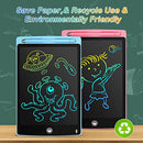 2 Pack LCD Writing Tablet, Electronic Drawing Writing Board, Erasable Drawing Doodle Pad