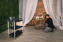 Olympia Tools 85-188 Pack-N-Roll Folding Collapsible Service Cart, Black, 50 Lb