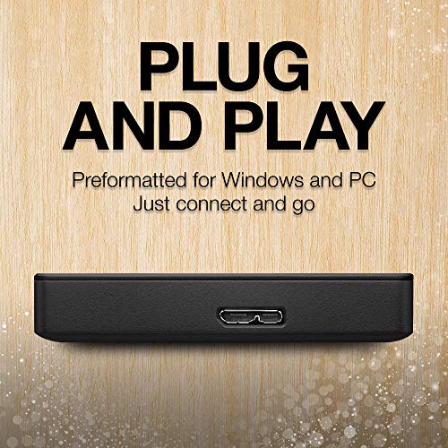 Portable 2TB External Hard Drive Portable HDD – USB 3.0 for PC, Mac, PlayStation, & Xbox