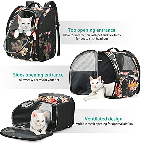 Cat Backpack Airline Approved Carrier Backpack for Small Dogs Carrier