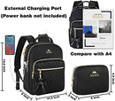 Mini Backpack for Women, Waterproof Stylish Daypack Purse Shoulder Bag with USB Charging Port