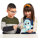 Magic Mixies Magical Misting Cauldron with Interactive 8 inch Blue Plush Toy and 50+ Sounds and Reactions, Multicolor
