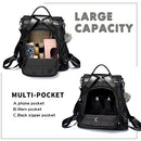 Backpack Purse Waterproof Nylon Anti-theft Rucksack Lightweight Shoulder Bag