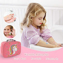Kids Makeup Kit for Girls, Real Makeup Set, Washable Makeup Kit Toys for Little Girls