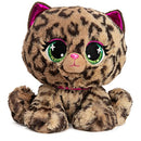Lushes Designer Fashion Pets Sadie Spotson Leopard Cat Plush, Premium Stuffed Animal