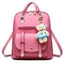 BAG WIZARD Women Small Backpack Purse Cute Quilted Vegan Leather Mini Back Pack Purses for Teen Girls