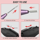 Portable Electric Nail Drill Professional Efile Nail Drill Kit for Acrylic, Gel Nails, Manicure