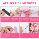 Clear Coffin Nail Tips Set, 500pcs Nail Tips for Acrylic Nails Professional Acrylic Nail Tips