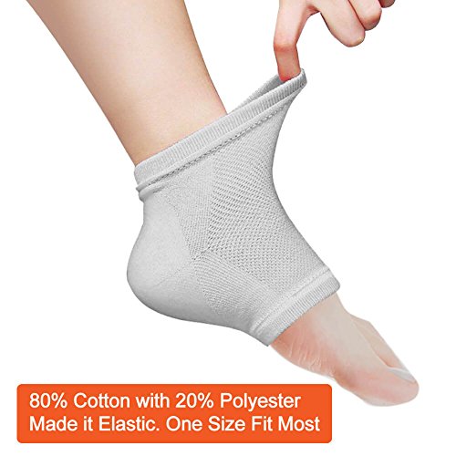 5 Pairs Moisturizing Gel Heel Socks Open Toe Socks