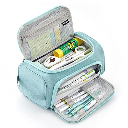 Big Capacity Pencil Case High Large Storage Pouch Marker Pen Case Travel Simple Stationery