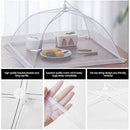 8 Pack Food Cover Net for Outdoors,Parties Picnics Reusable 17 Inches