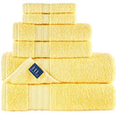 6 Pack Bath Linen Sets Original Turkish Cotton Soft, Absorbent and Premium