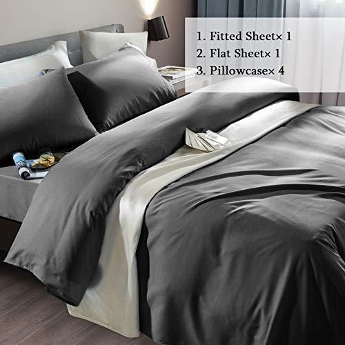 Bed Sheet Set Super Soft Microfiber 1800 Thread Count Luxury Egyptian Sheets