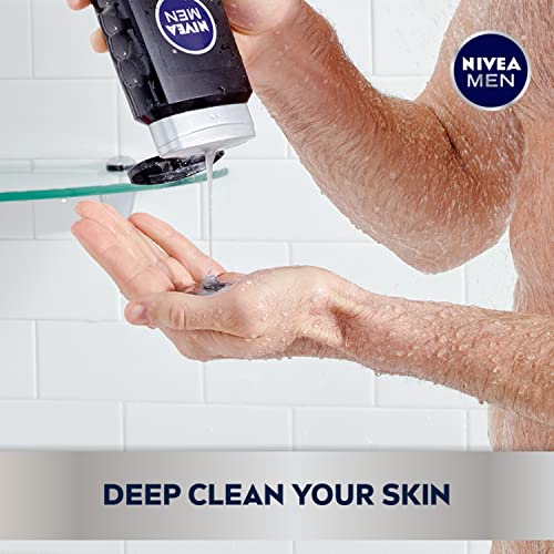 NIVEA MEN DEEP Active Clean Charcoal Body Wash