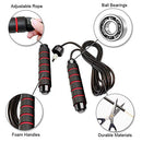 2 Pack Adjustable Jump Rope for Workout, Fitness Jump Rope for Men Women and Kids