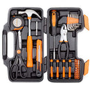 CARTMAN Orange 39-Piece Tool Set - General Household Hand Tool Kit
