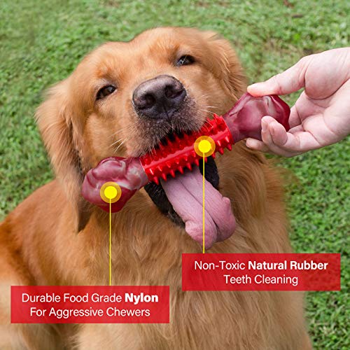 Tough Dog Toys for Aggressive Chewers Large Breed, Apasiri Dog Chew Toys