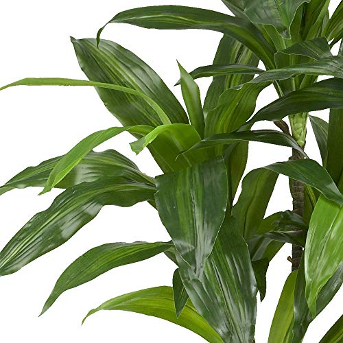 Nearly Natural 43in. Dracaena Silk (Real Touch) Artificial Plant, Green