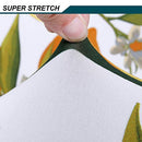 Spandex Chair Covers for Dining Room Set of 4, Stretch Printed Chair
