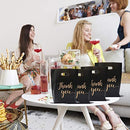 100Pcs Thank You Merchandise Bags, Extra Thick 2.36Mil 12x15In Retail Shopping Bags