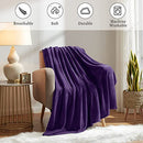 Fleece Throw Blanket, Super Soft Lightweight Cozy Luxury Flannel Bed Blanket, Fluffy