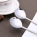 Spoons, 8 Pieces Stainless Steel Korean Spoons,8.5 Inch Soup Spoons,Korean Spoons