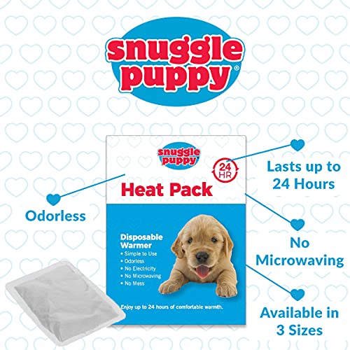 Snuggle Puppy Heartbeat Stuffed Toy - Pet Anxiety Relief and Calming Aid - Biscuit