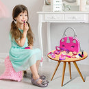 Unicorns Gifts for Girls Purse - Toddler Purse Set Pretend Play Makeup Toys