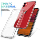 Compatible with iPhone 11 Case, Clear Shock Absorption Bumpers Cases for 6.1 Inch