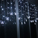 Lainin 3.5M/11.5FT 96SMD Curtain Light 16 LED Butterfly Strings 8 Mode
