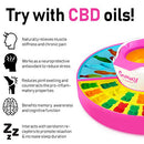 Electric Giant Gummy Bear, Fish and Worm Maker Try with Your own CBD Oil, Pink