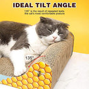 Cat Scratcher Cardboard Sofa Bed Couch, Large Size 20 inch Kitten Scratching Lounge