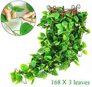 3pcs Artificial Hanging Plants, 3.6ft Fake Hanging Plant, Fake Ivy Vine