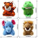32 Piece Mini Plush Animal Toy Set, Cute Small Animals Plush Keychain Decoration