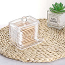 7 OZ Cotton Swab Pads Holder, Qtip Cotton Buds Ball Dispenser, Bathroom Containers