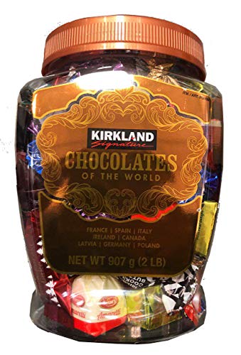 KIRKLAND Signature  Chocolates of the World in Assortment Jar, 2 lb.