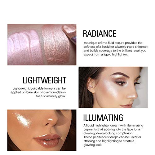 Liquid Highlighter Makeup Shimmer and Shine Ultra-Smooth Radiant Illuminator