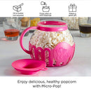 Ecolution Original Microwave Micro-Pop Popcorn Popper, Borosilicate Glass