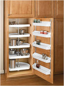 Rev-A-Shelf (White) 8 in Door Storage Bins Set, Standard