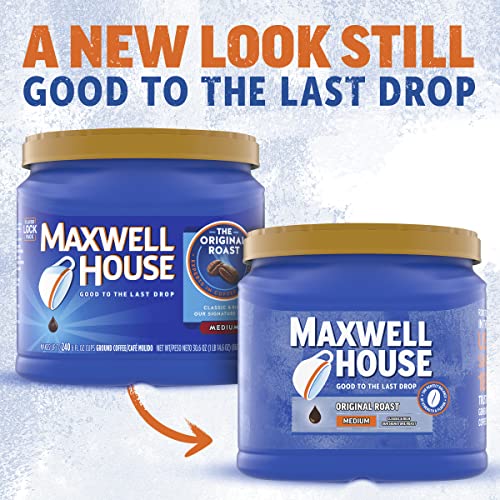 Maxwell House The Original Roast Medium Roast Ground Coffee (30.6 oz Canister)