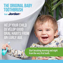 Jordan ® | Step 1 Baby Toothbrush | 0-2 Years, Soft Bristles, BPA Free | 4 Pack