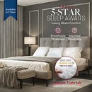 Bed Pillows for Sleeping - Queen Size, Set of 2 - Soft Allergy Friendly, Cooling, Luxury