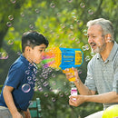 69 Holes Bubbles Rocket Launcher Gun Machine with Colorful Lights for Adults Kids