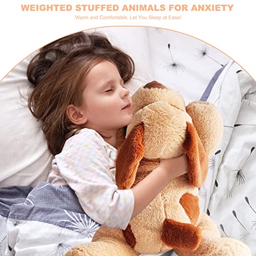 Upgrade Weighted Stuffed Animals, Plush Animals for Anxiety and Stress Relief