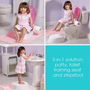 Summer Step by Step Potty, Pink - 3-in-1 Potty Training Toilet